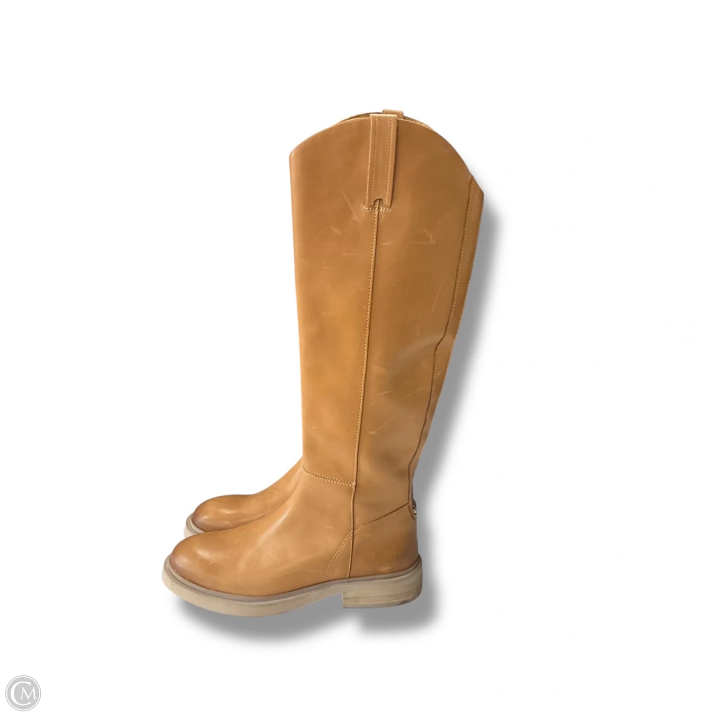 Boots Knee Flats By Sam Edelman In Tan, Size: 6