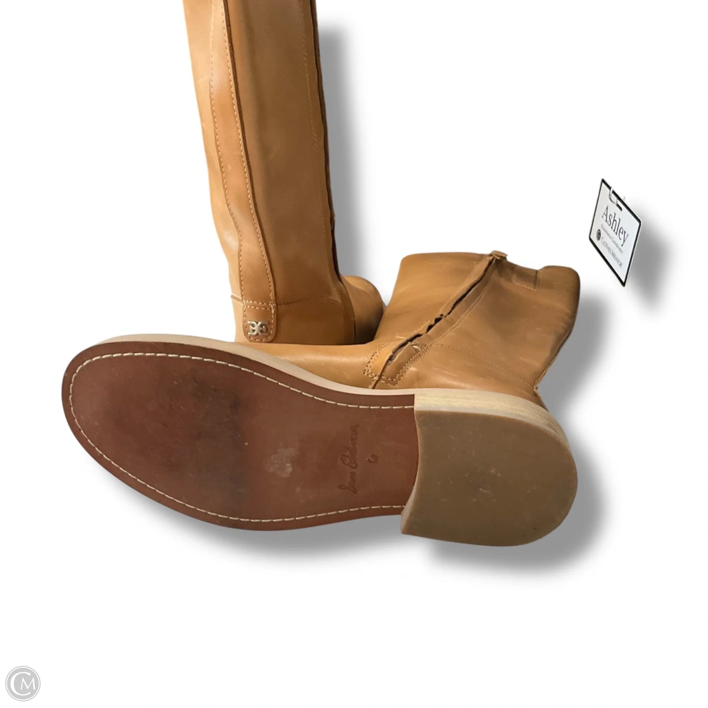 Boots Knee Flats By Sam Edelman In Tan, Size: 6