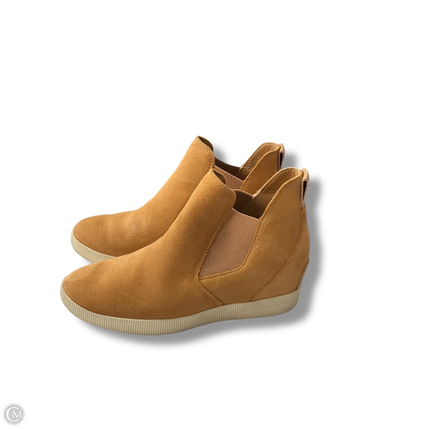 Boots Ankle Flats By Sorel In Tan, Size: 8.5