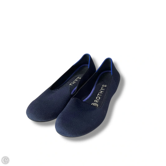 Shoes Flats By Rothys In Blue, Size: 6