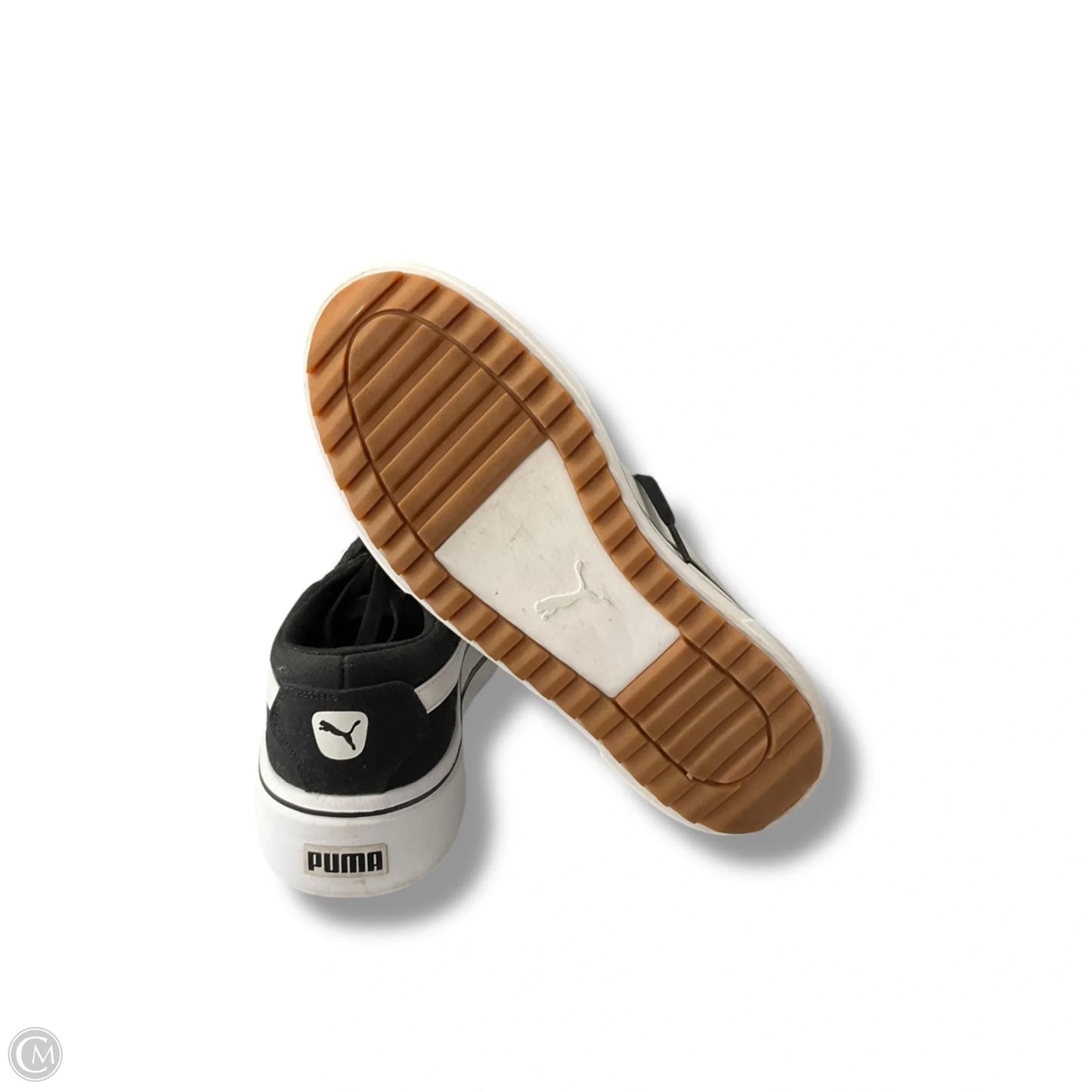 Shoes Sneakers Platform By Puma In Black & White, Size: 9.5