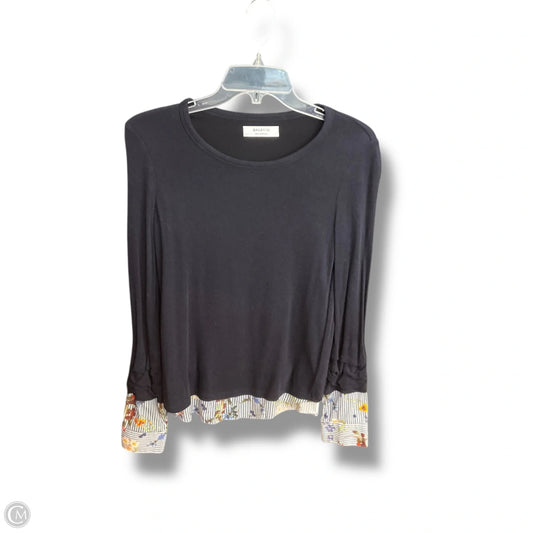 Top Long Sleeve By Bailey 44 In Navy, Size: S