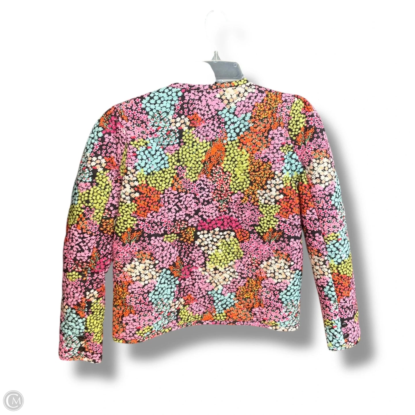 Jacket Puffer & Quilted By Clothes Mentor In Floral Print, Size: M