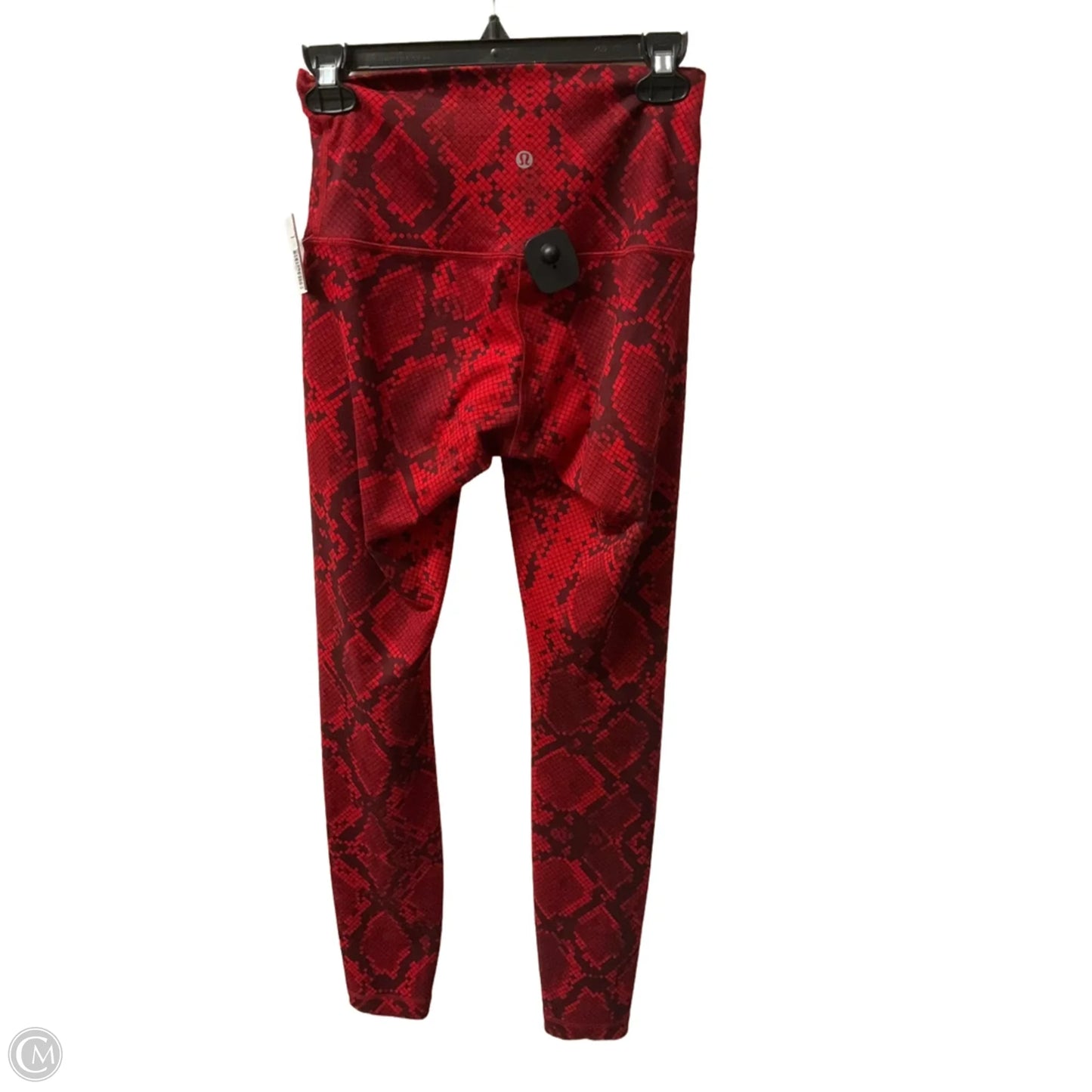 Athletic Pants By Lululemon In Red, Size: S