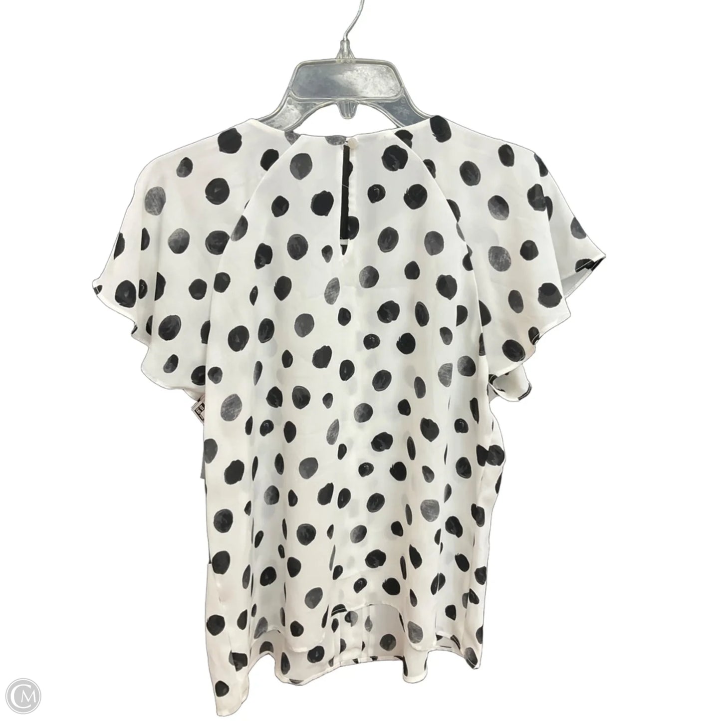 Top Short Sleeve By Worthington In White, Size: S