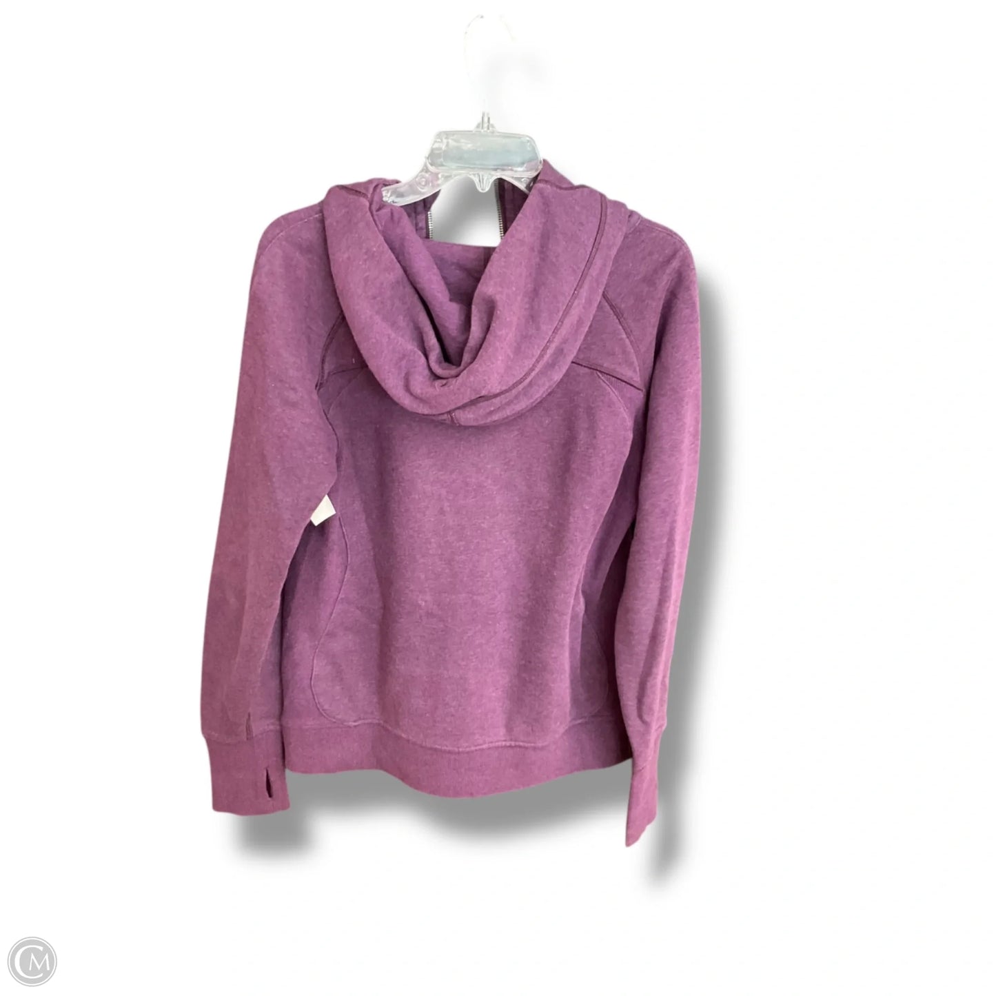 Athletic Jacket By Lululemon In Purple, Size: 8