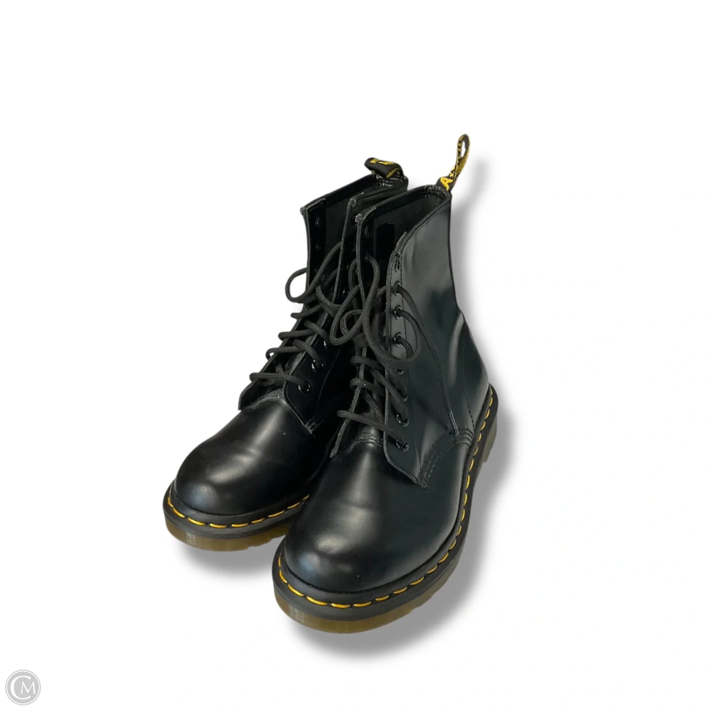 Boots Ankle Flats By Dr Martens In Black, Size: 7