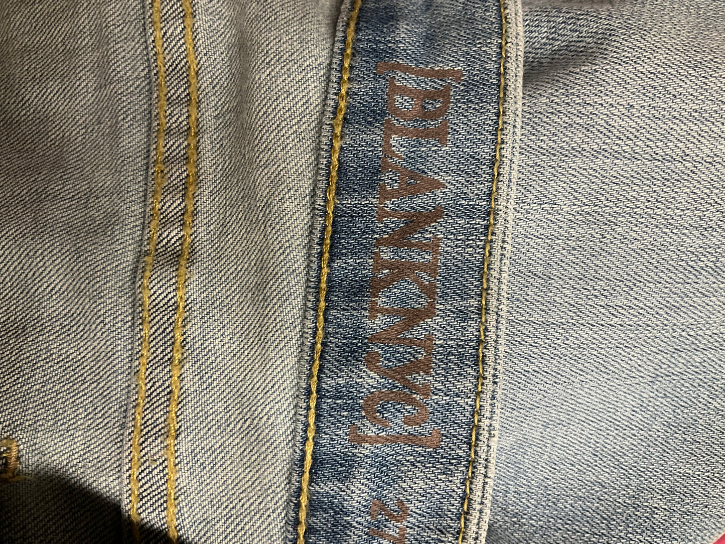 Blue Denim Jeans Straight Blanknyc, Size 4