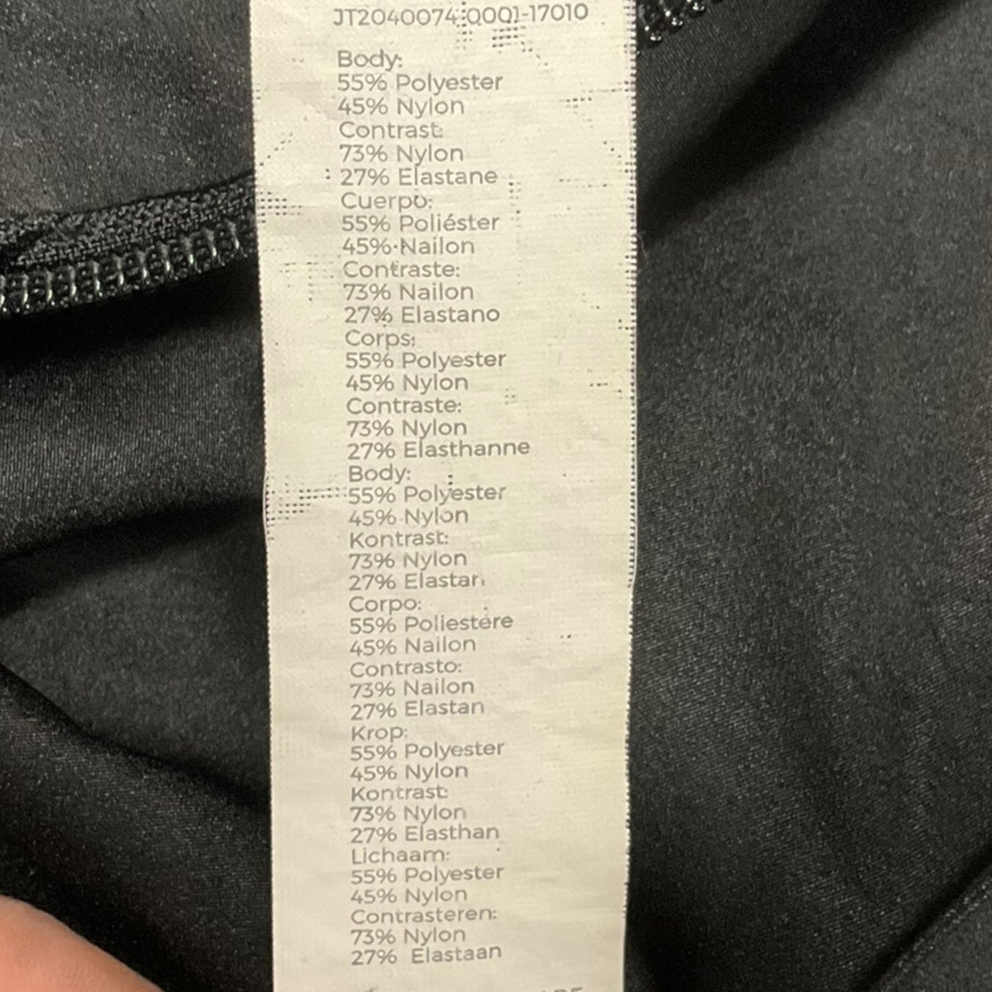 Athletic Jacket By Fabletics In Black, Size: Xs