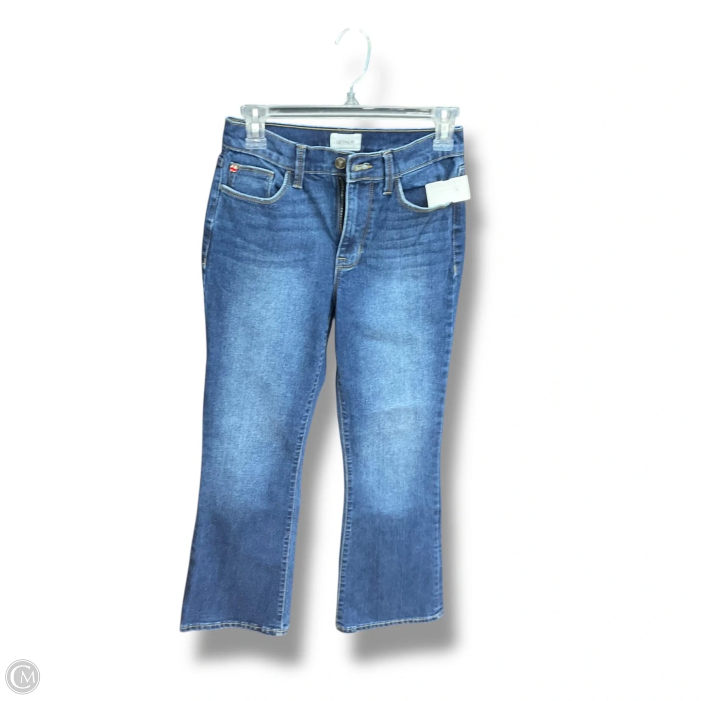 Jeans Flared By Hudson In Blue Denim, Size: 2