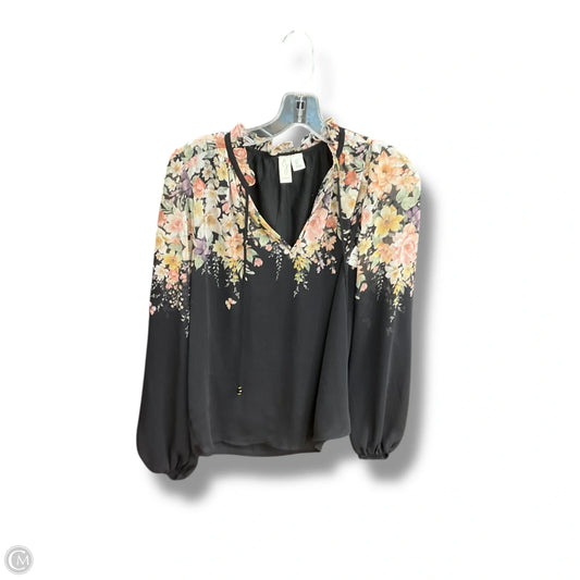 Top Long Sleeve By Joie In Multi-colored, Size: S