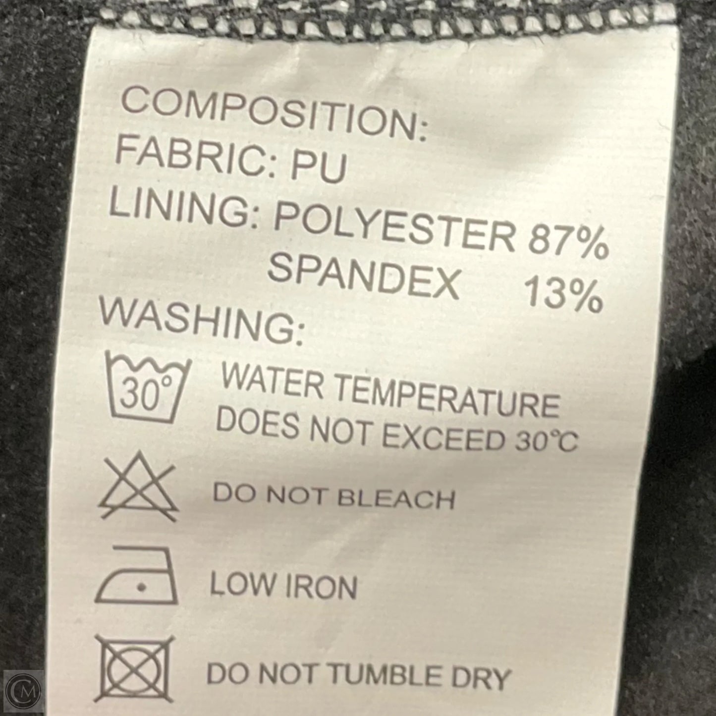 Pants Leggings By Cme In Black, Size: 12