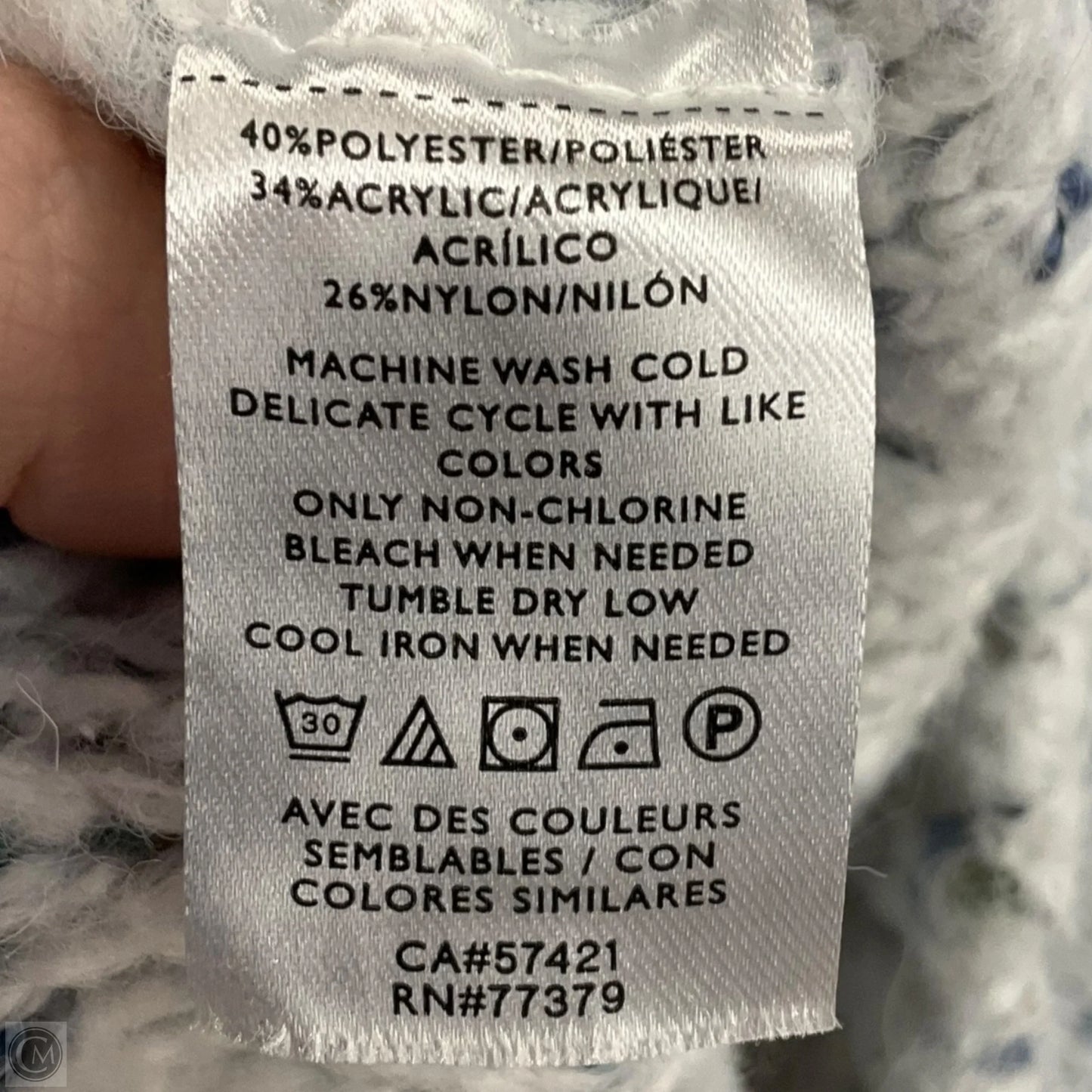 Sweater By Ann Taylor In Grey, Size: Xs