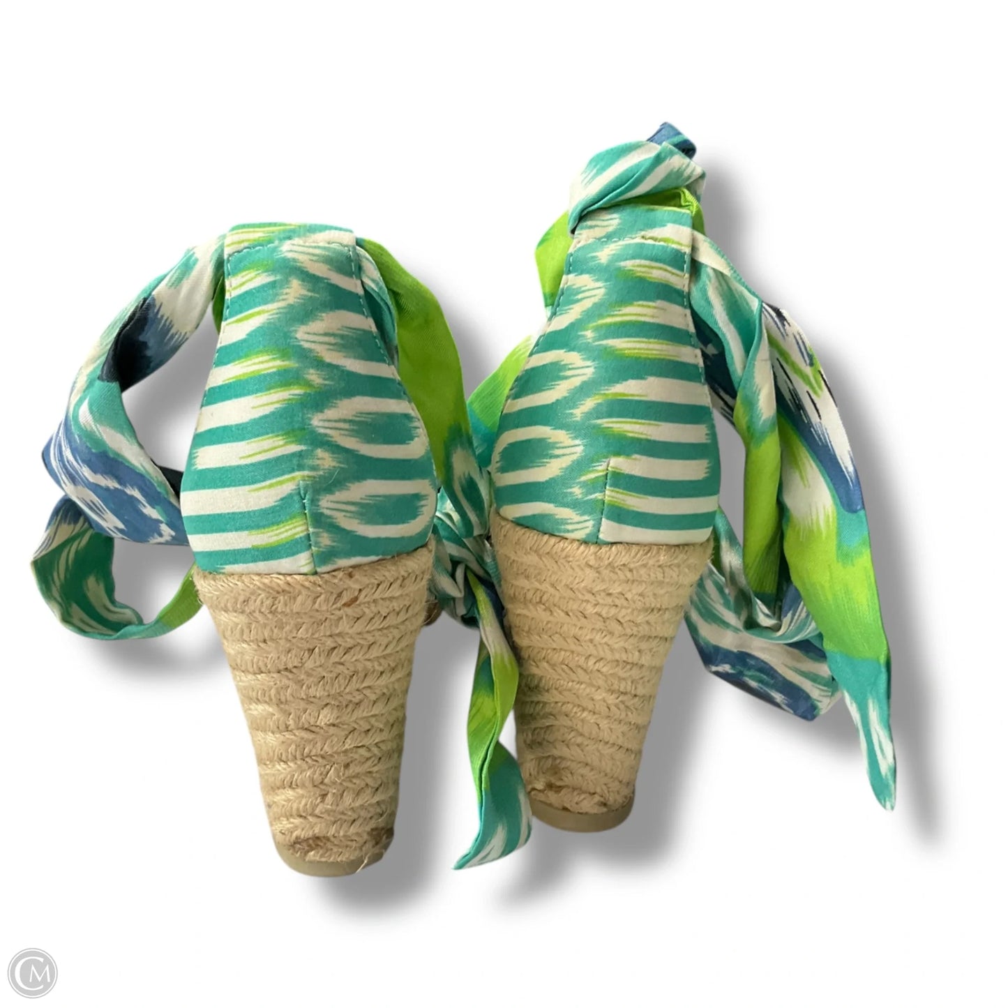 Sandals Heels Wedge By Impo In Multi-colored, Size: 10