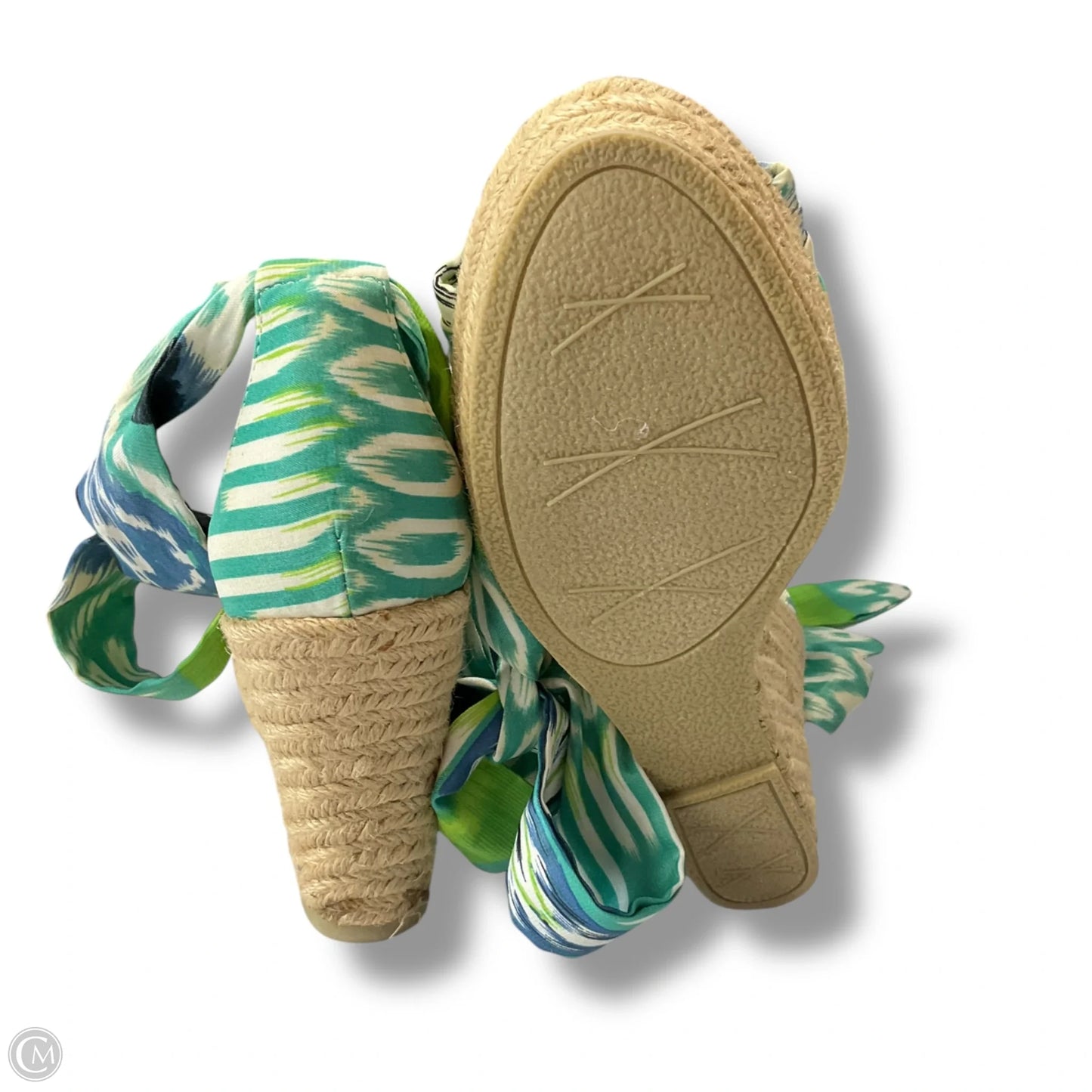 Sandals Heels Wedge By Impo In Multi-colored, Size: 10