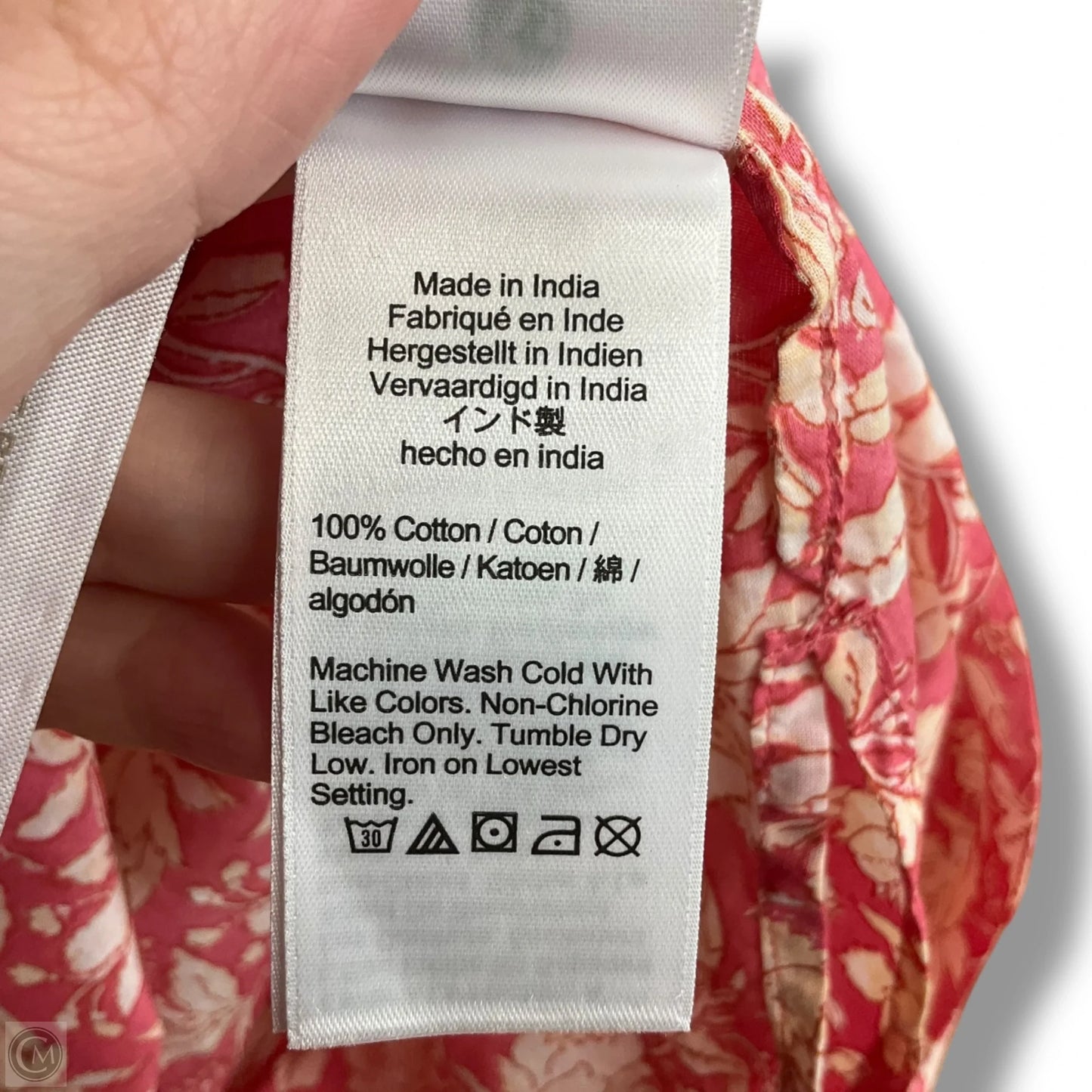 Top 3/4 Sleeve By J. Crew In Floral Print, Size: S