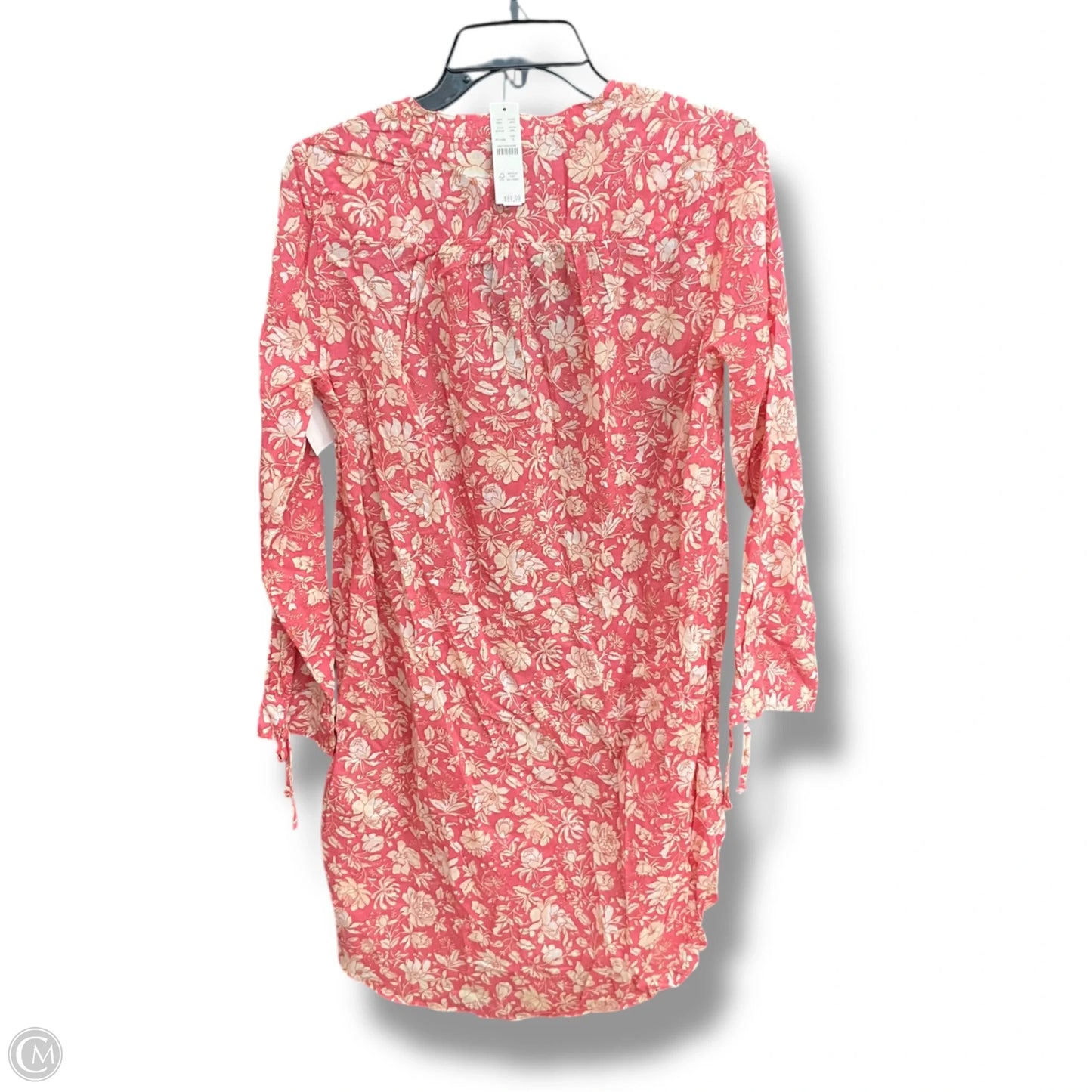 Top 3/4 Sleeve By J. Crew In Floral Print, Size: S