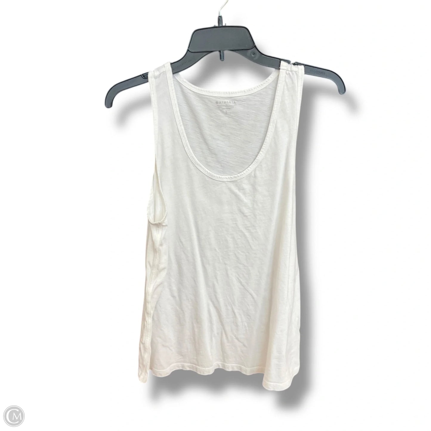 Athletic Tank Top By Athleta In White, Size: L
