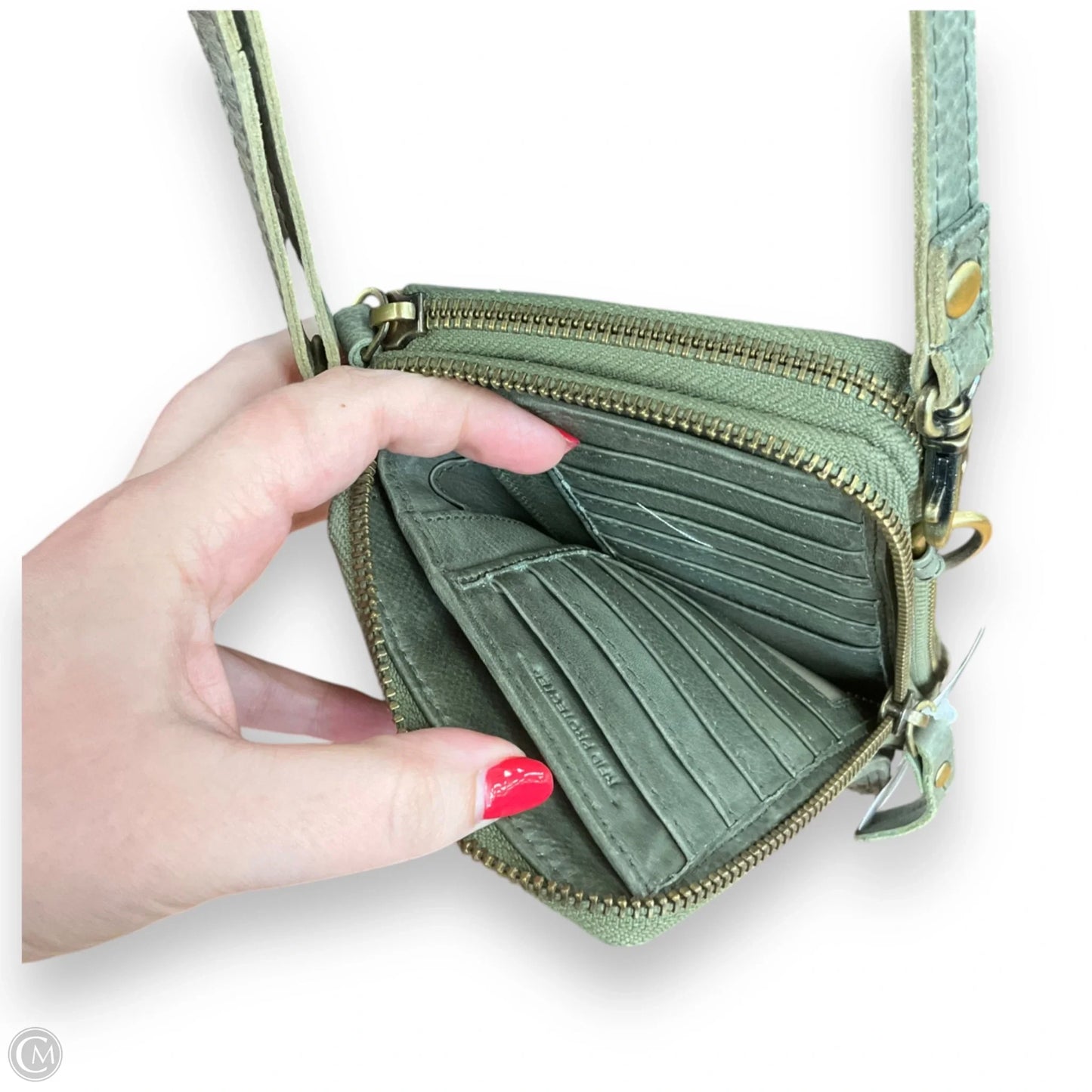Crossbody Leather By Milo, Size: Small