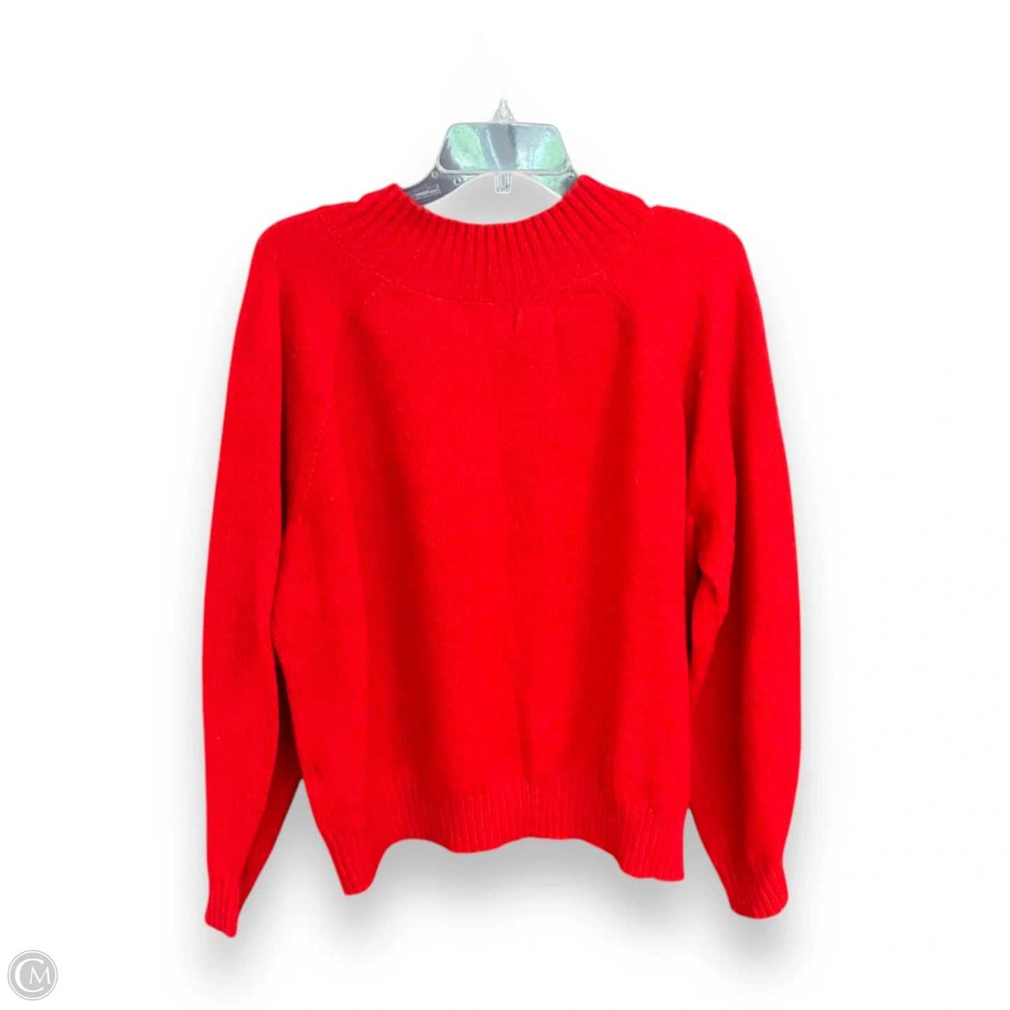 Sweater By Banana Republic In Red, Size: Xl