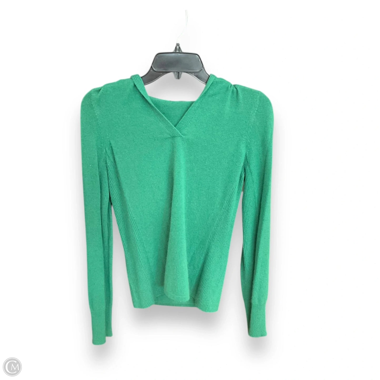 Sweater Cashmere By Tahari By Arthur Levine In Green, Size: Xs