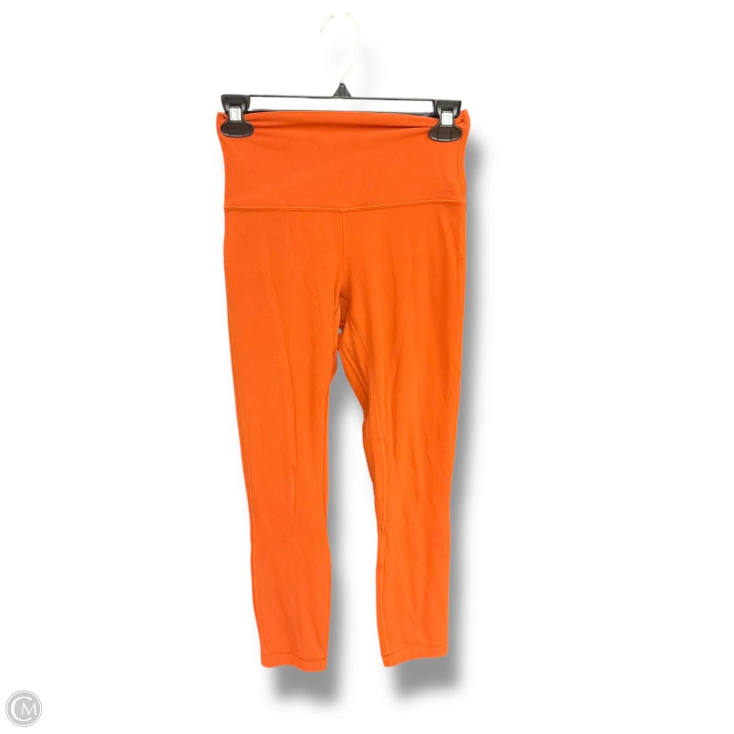 Athletic Leggings By Lululemon In Orange, Size: 4