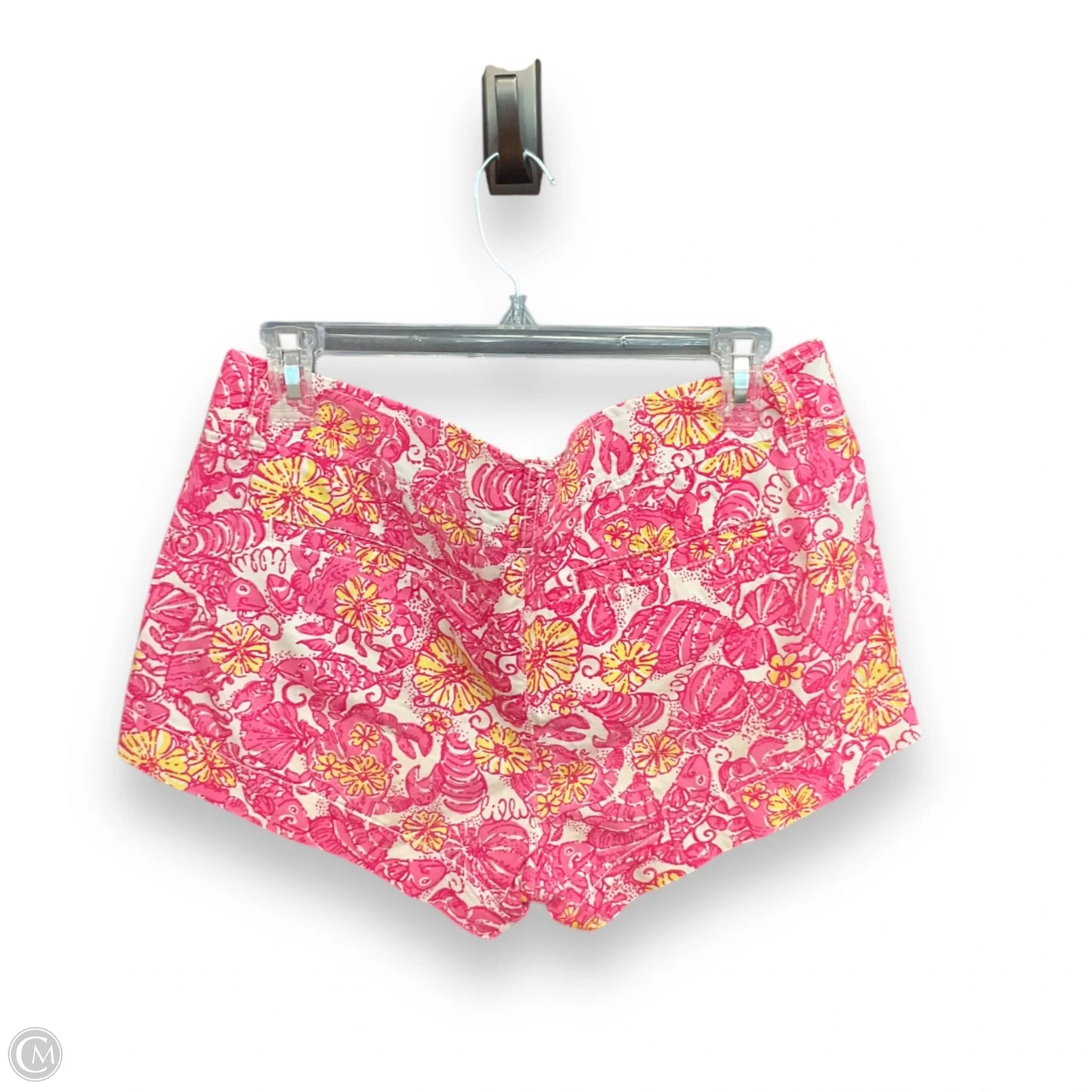 Shorts Designer By Lilly Pulitzer In Pink & Yellow, Size: 4