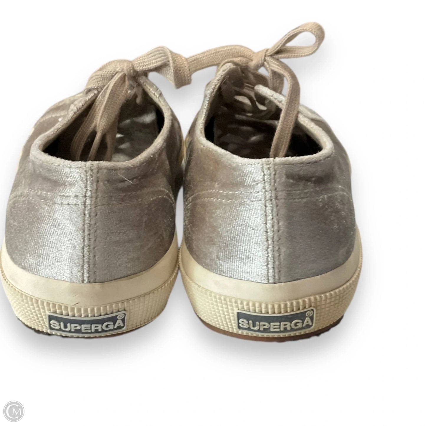 Shoes Sneakers By Superga In Grey, Size: 8.5