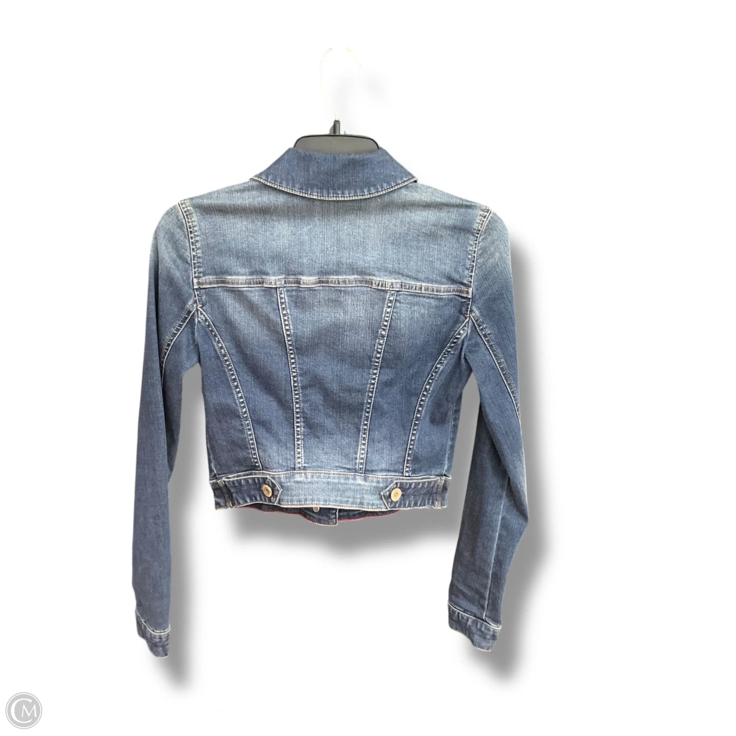 Jacket Denim By White House Black Market In Blue Denim, Size: 0