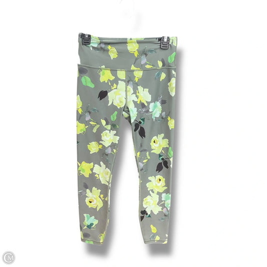 Athletic Leggings By Athleta In Floral Print, Size: S