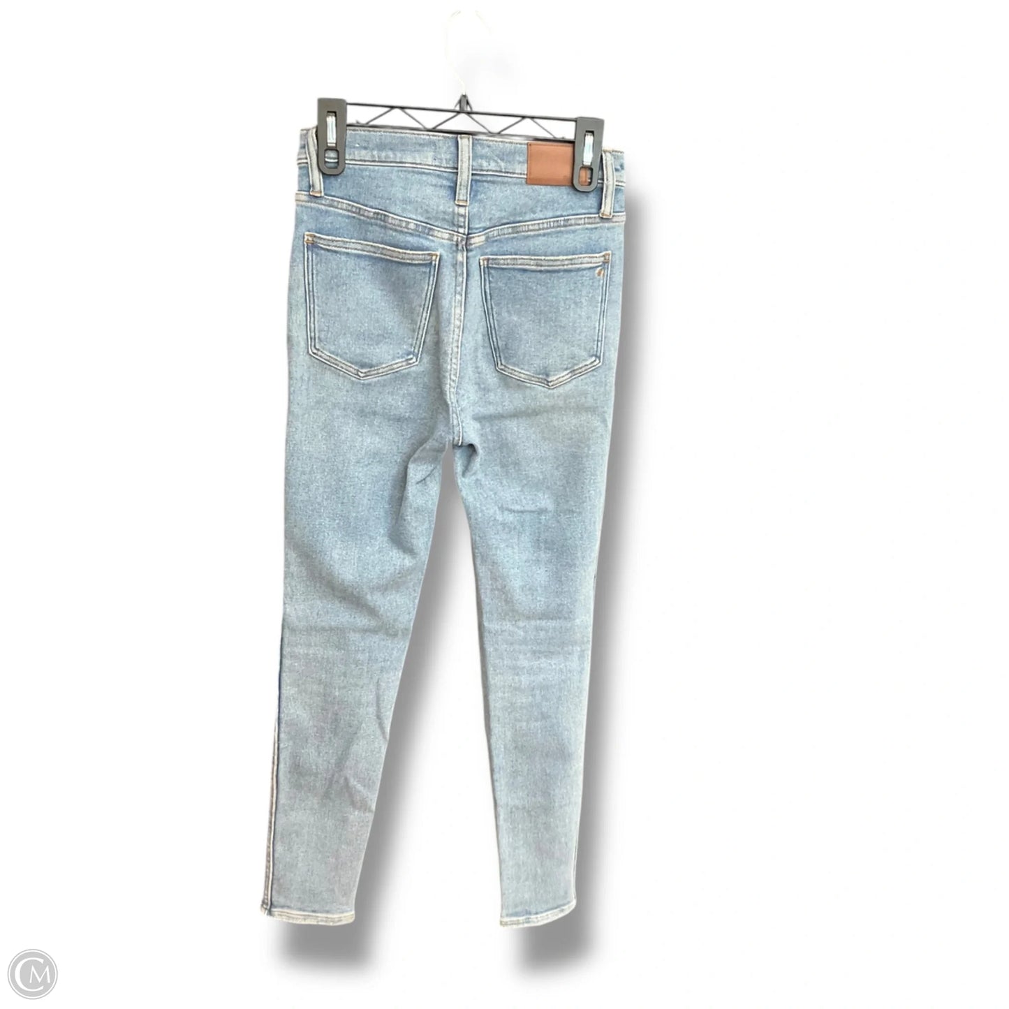 Jeans Skinny By Madewell In Blue Denim, Size: 2
