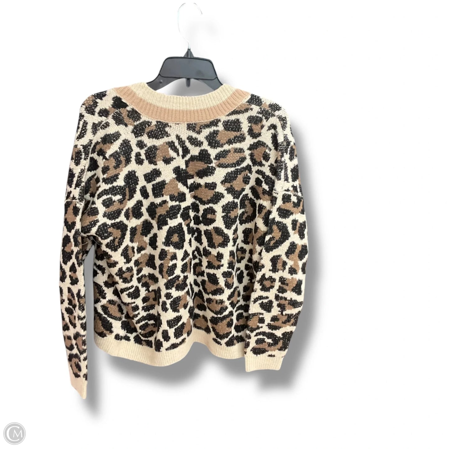 Cardigan By Line & Dot In Animal Print, Size: Xs