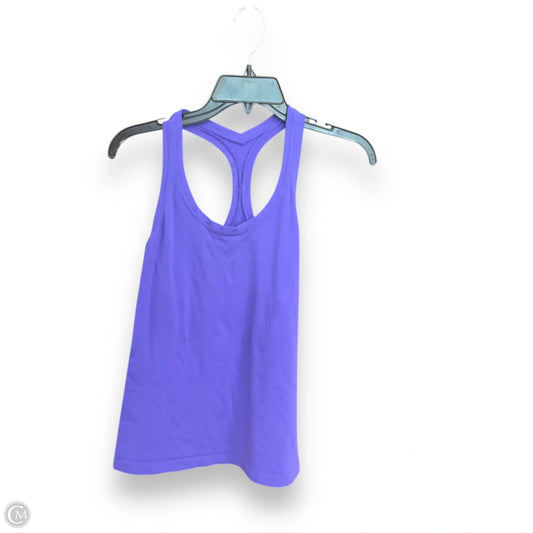 Athletic Tank Top By Lululemon In Purple, Size: Xl