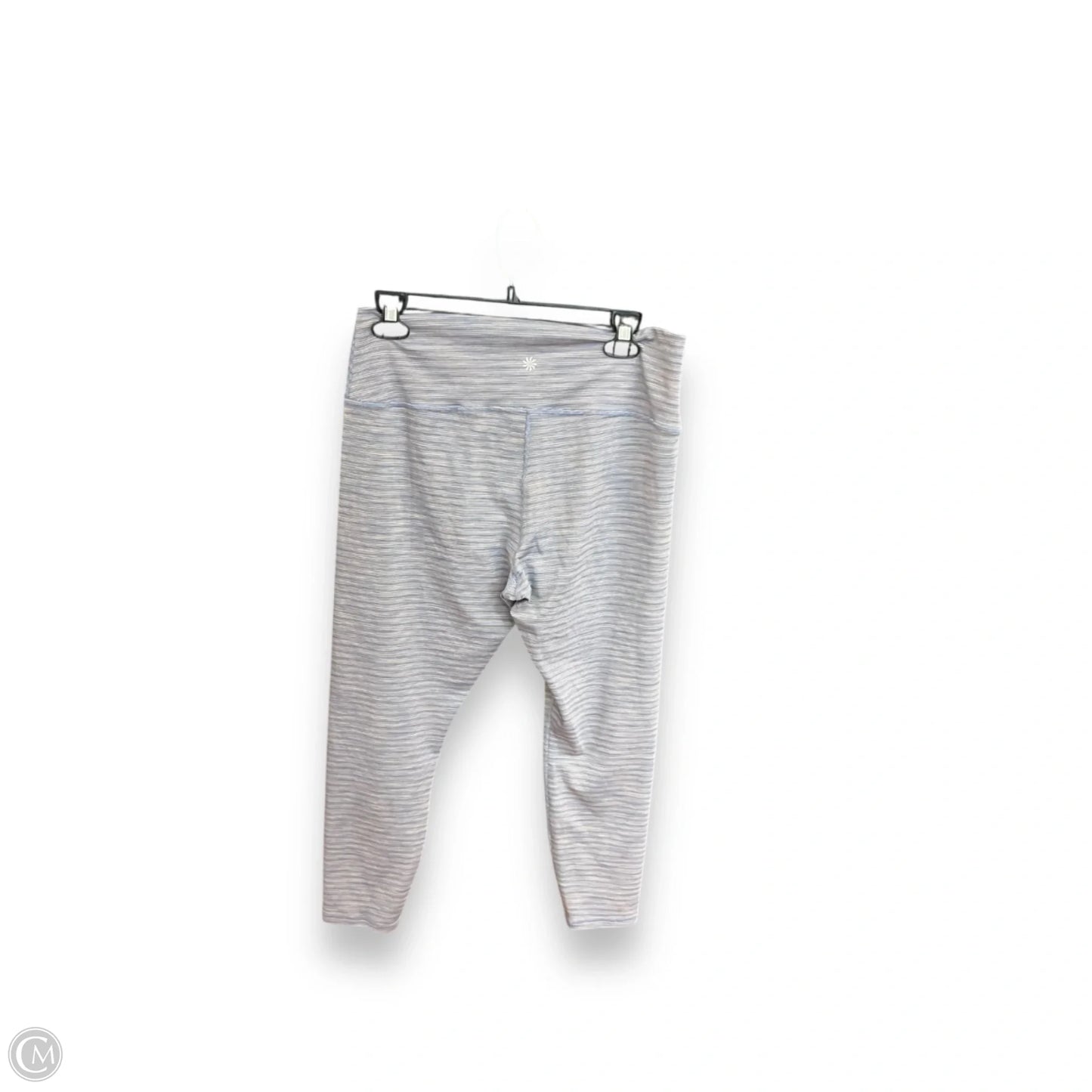 Athletic Leggings By Athleta In Blue, Size: Xl