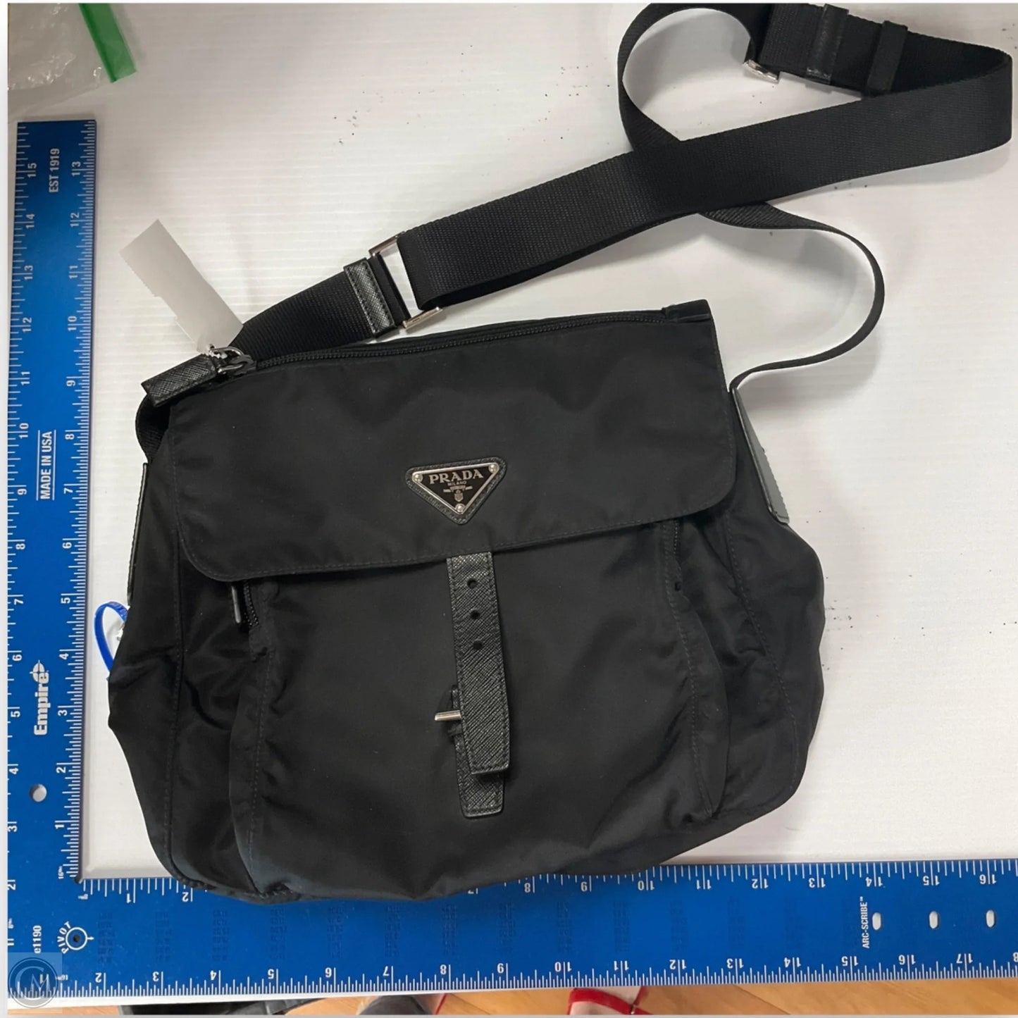 Crossbody Luxury Designer By Prada, Size: Medium