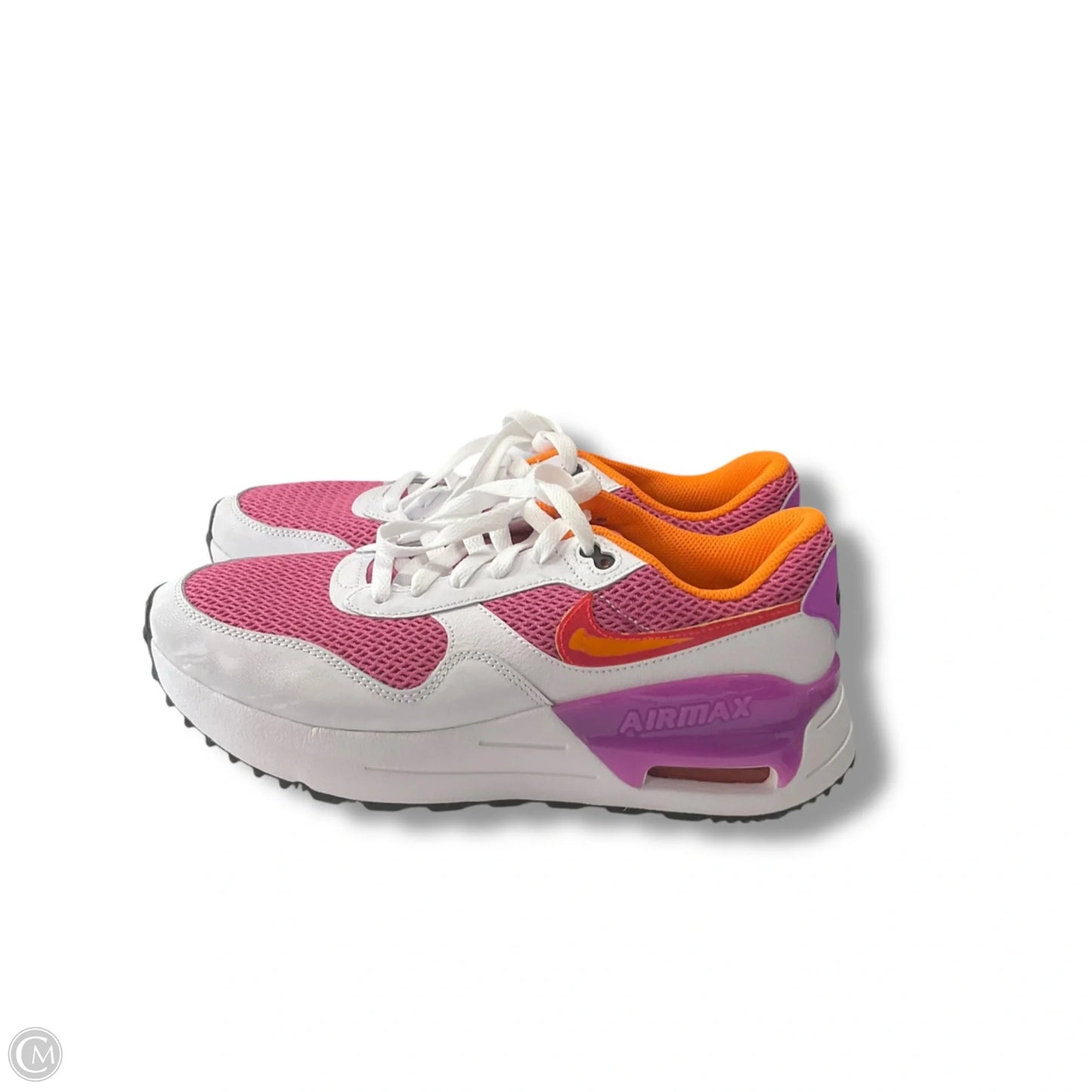 Shoes Athletic By Nike In Pink & White, Size: 8.5