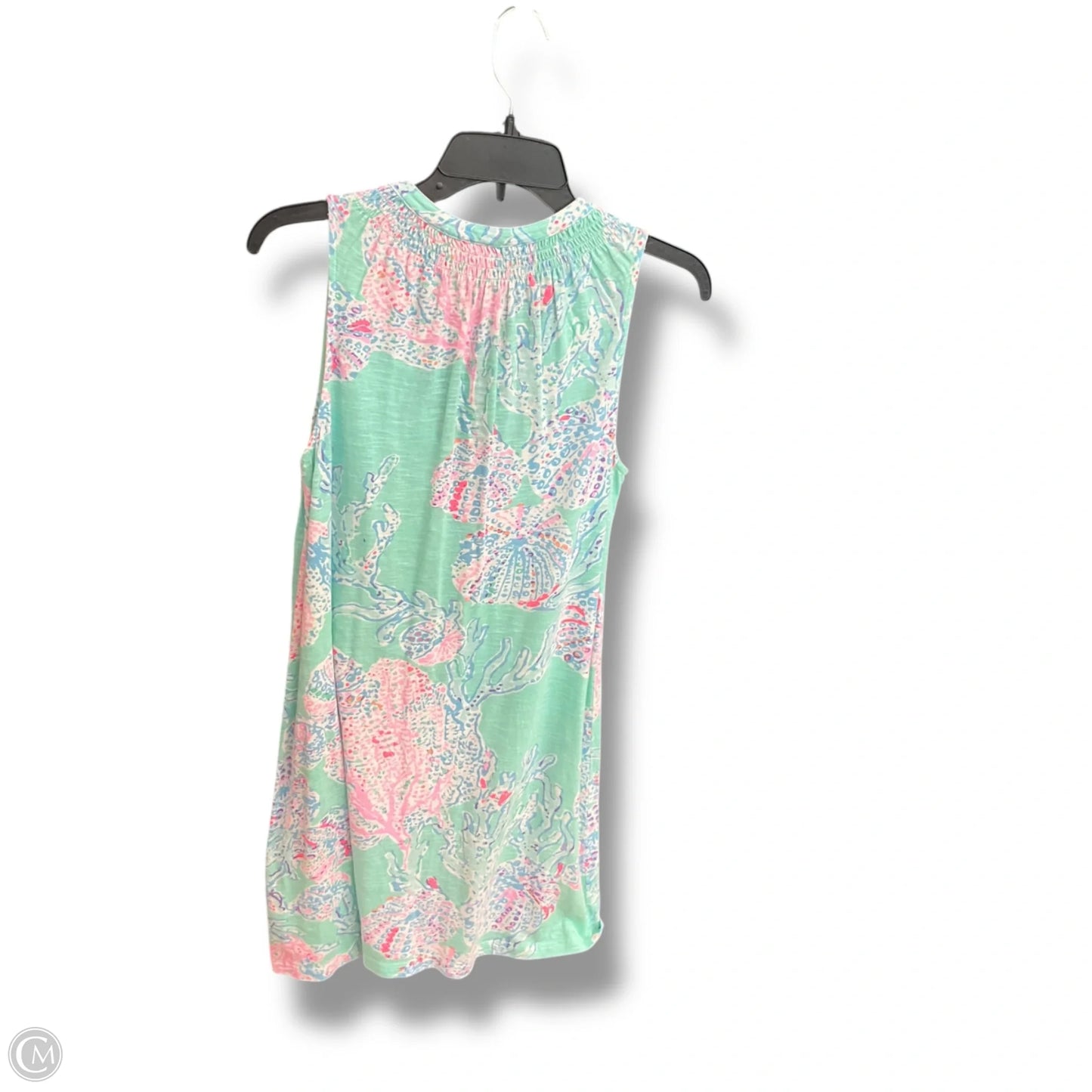 Dress Designer By Lilly Pulitzer In Green & Pink, Size: S