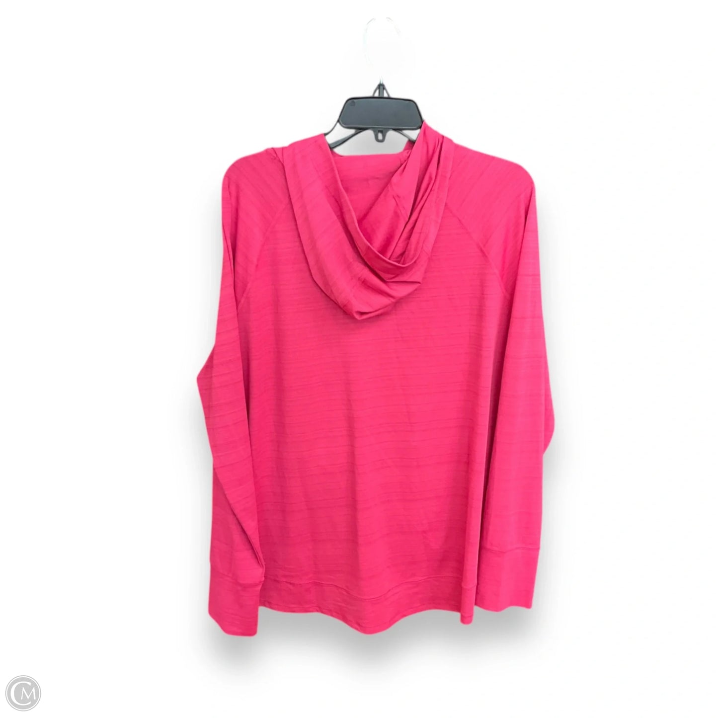 Athletic Jacket By Athleta In Pink, Size: 1x