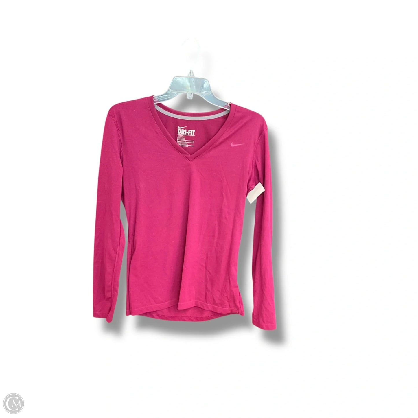 Athletic Top Long Sleeve Crewneck By Nike Apparel In Purple, Size: S