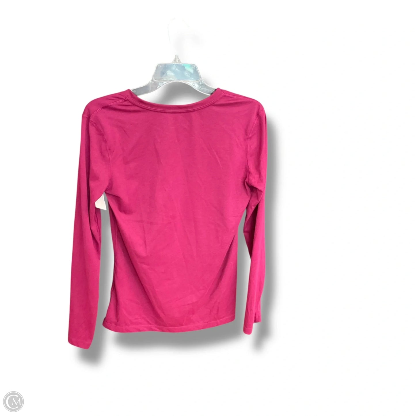 Athletic Top Long Sleeve Crewneck By Nike Apparel In Purple, Size: S