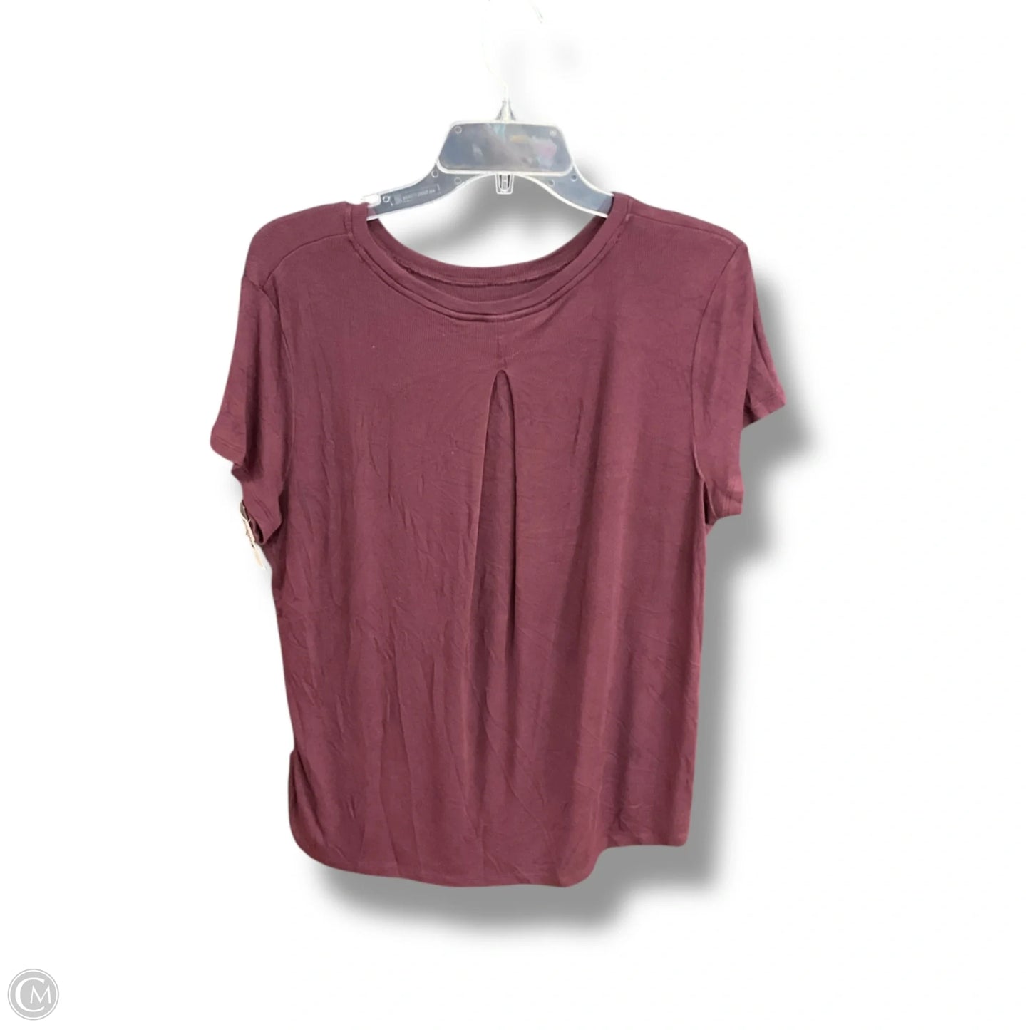Athletic Top Short Sleeve By Athleta In Red, Size: Xs