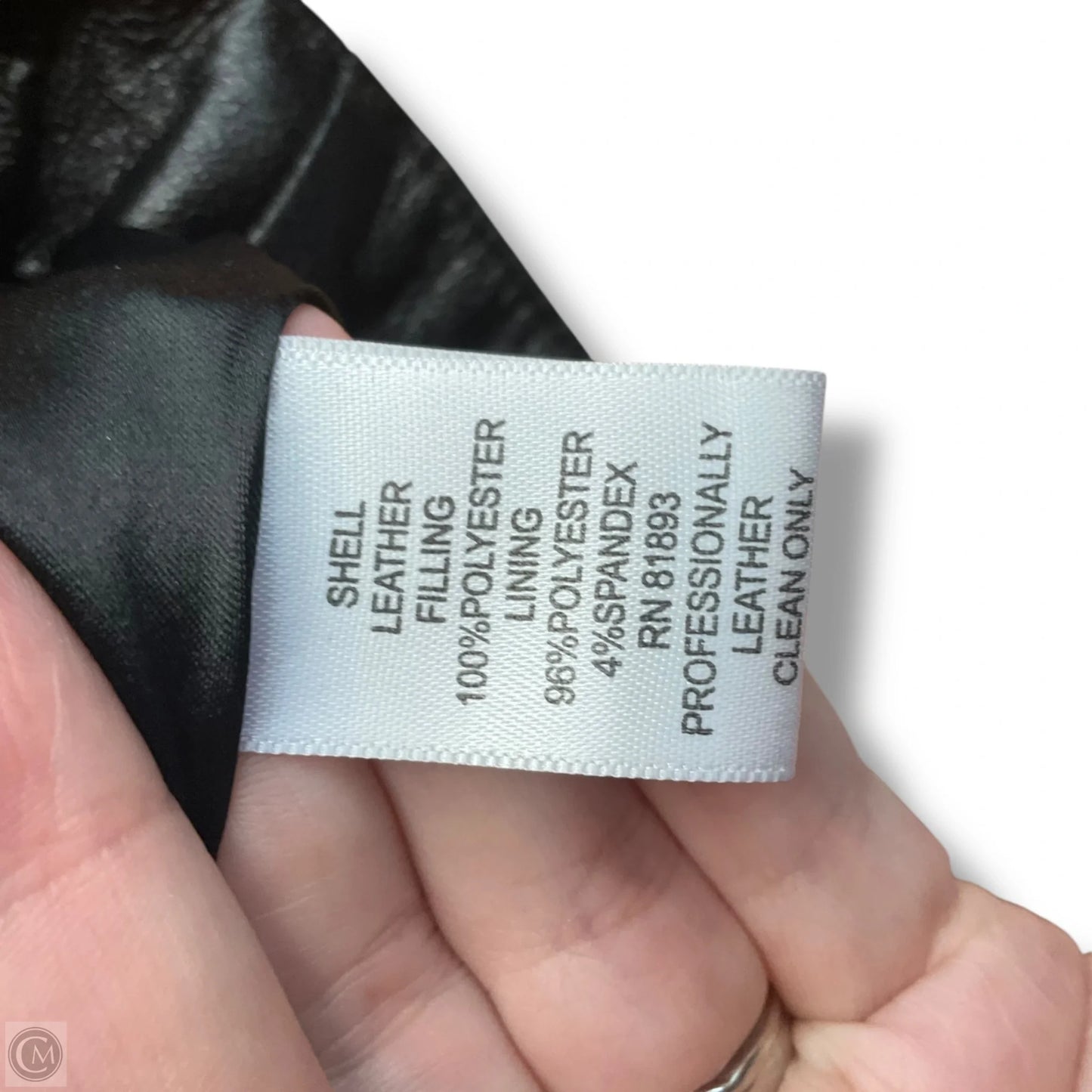 Jacket Moto By Isaac Mizrahi Live Qvc In Black, Size: 1x