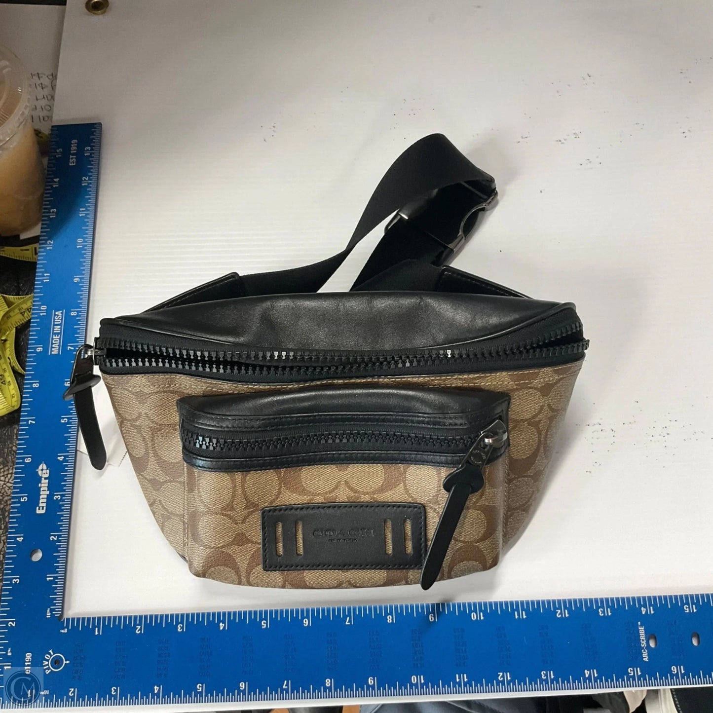 Belt Bag Designer By Coach, Size: Large