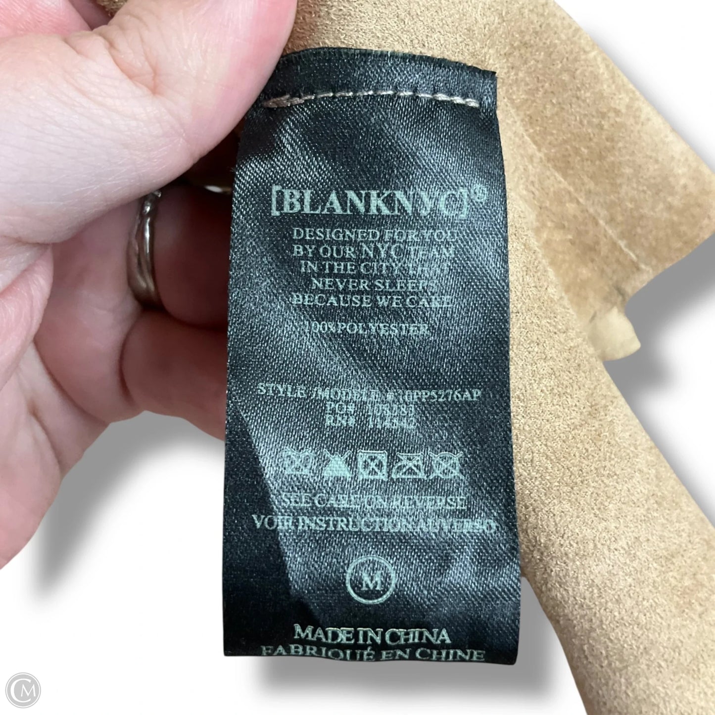 Blazer By Blanknyc In Snakeskin Print, Size: M