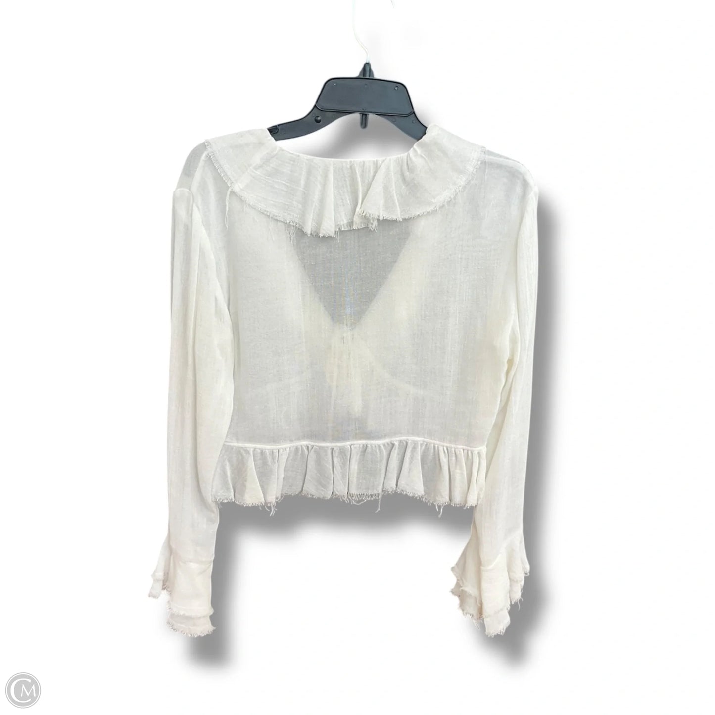 Cardigan By Zara In White, Size: M