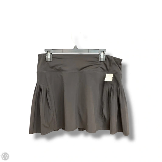 Athletic Skort By Athleta In Black, Size: M