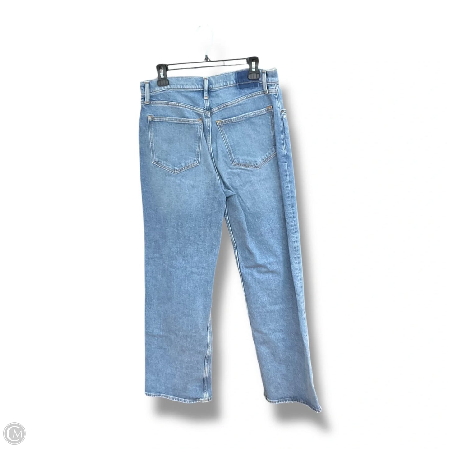 Jeans Wide Leg By Abercrombie And Fitch In Blue Denim, Size: 12