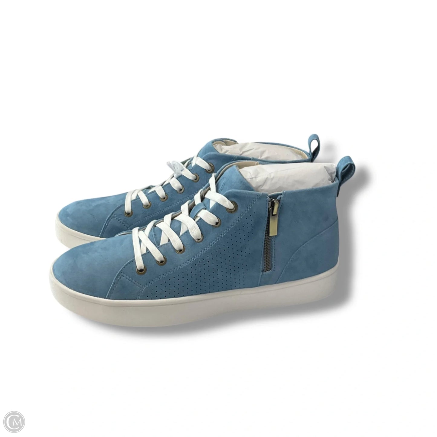 Shoes Sneakers By Cmc In Blue, Size: 9.5