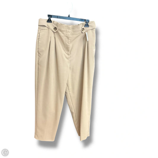 Pants Dress By Ann Taylor In Beige, Size: 14