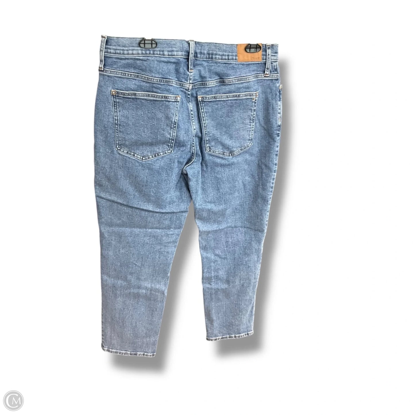Jeans Straight By Madewell In Blue Denim, Size: 14